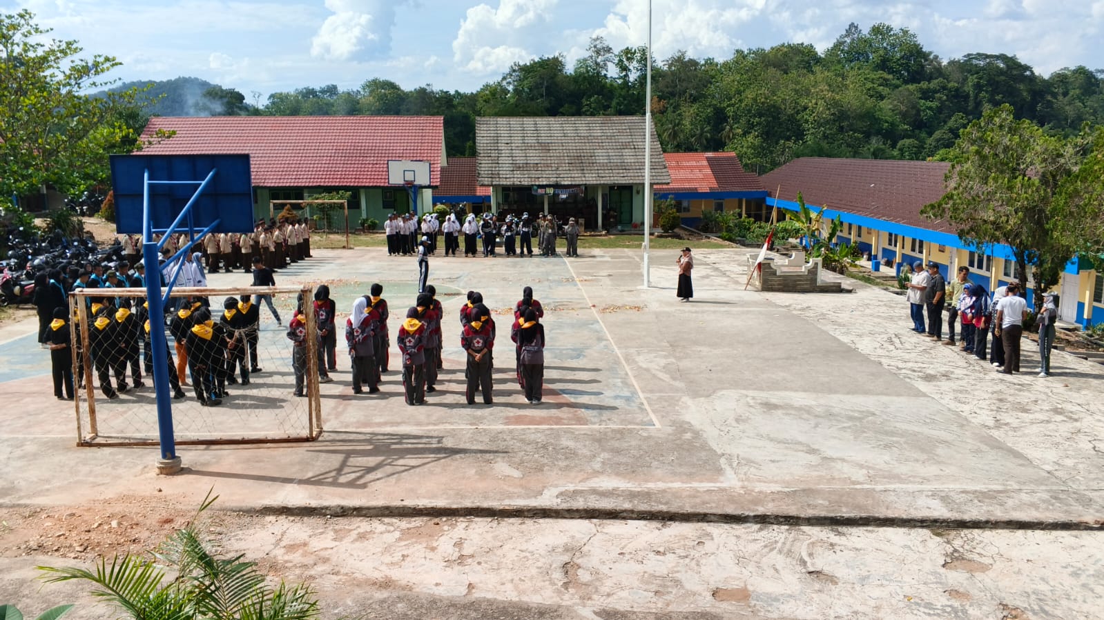 LATIHAN GABUNGAN EKSKUL SMAN 3 OKU